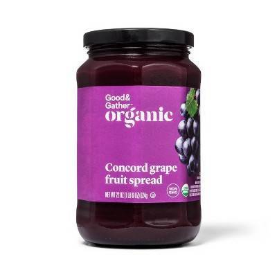 Good & Gather Organic Concord Grape Fruit Spread (1.38 lbs)