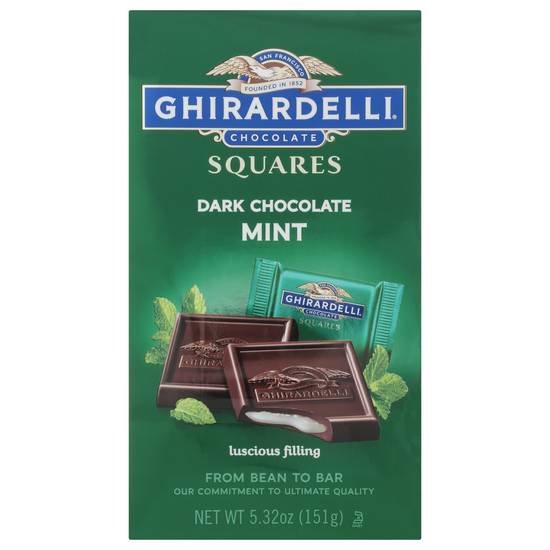 Ghirardelli Mint Dark Chocolate Squares