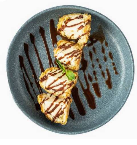 Tempura Helado Frutos Rojos