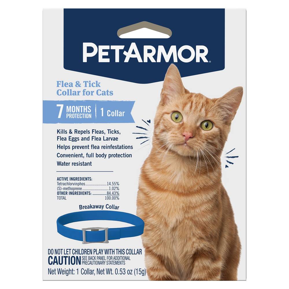 Pet Armor Flea and Tick Collar For Cats
