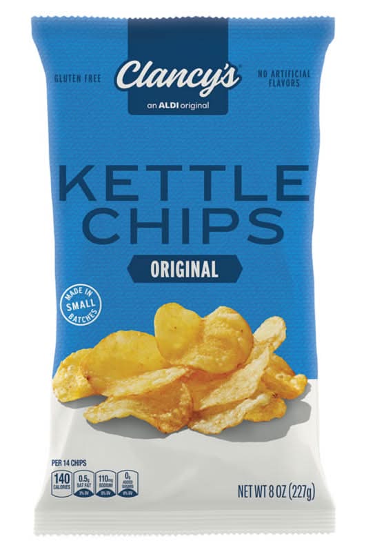 Clancy's Gluten Free Kettle Chips, Original (8 oz)