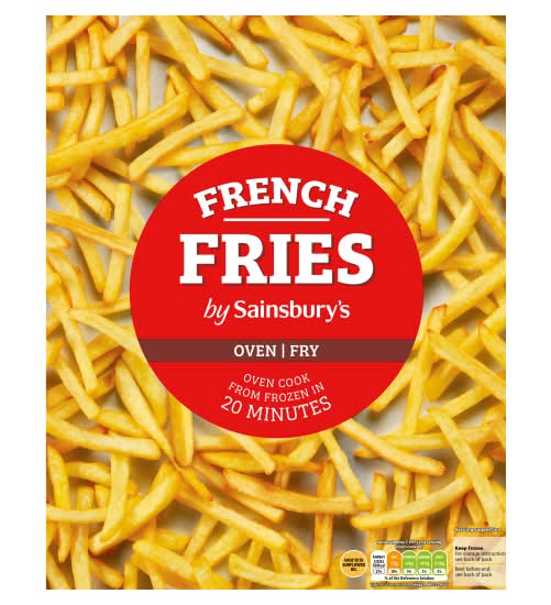 Sainsbury's French Fries (900g)
