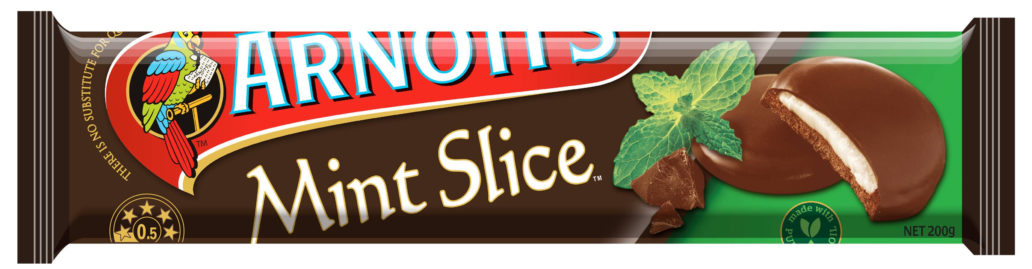 Arnott's Mint Slice Chocolate Biscuits (200g)