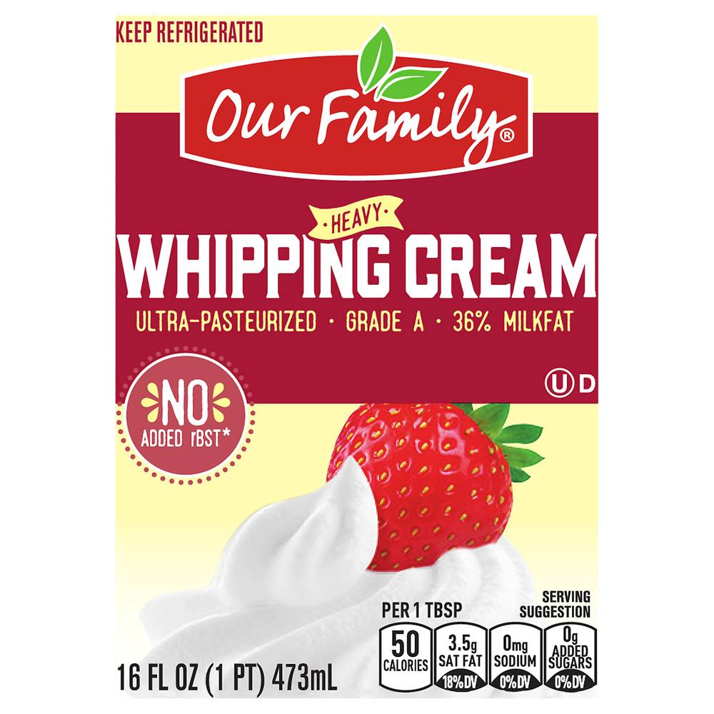 Our Family Heavy Whipping Cream