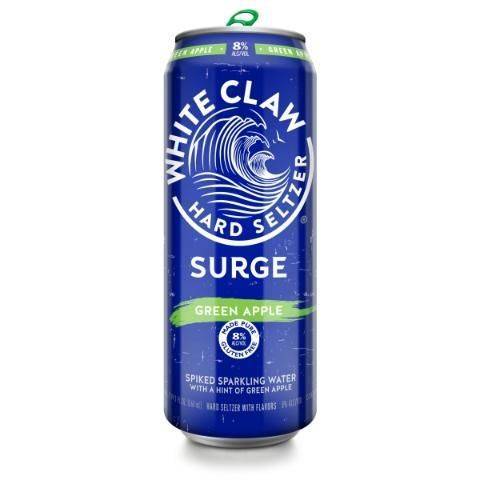 White Claw Surge Hard Seltzer, Green Apple (19 fl oz)