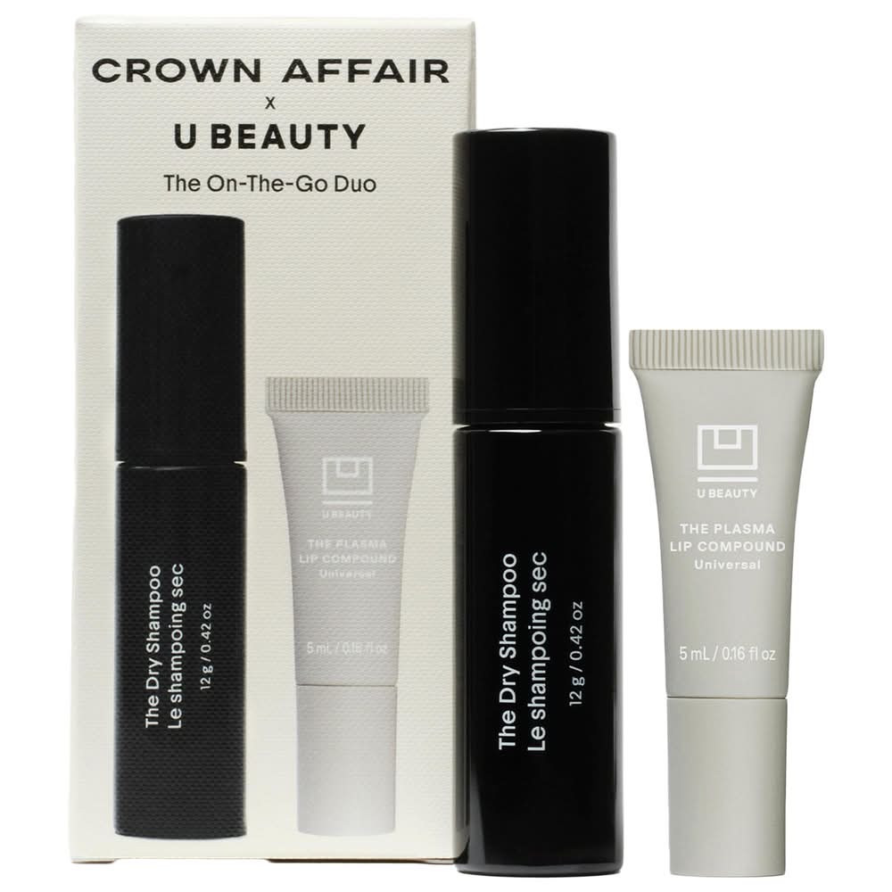 Crown Affair Crown Affair x U Beauty Mini Dry Shampoo & Plasma Lip Compound Set