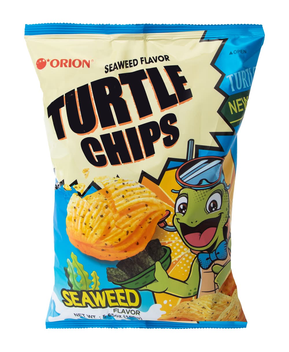 Orion® Turtle Chips Seaweed Flavor 5.65oz