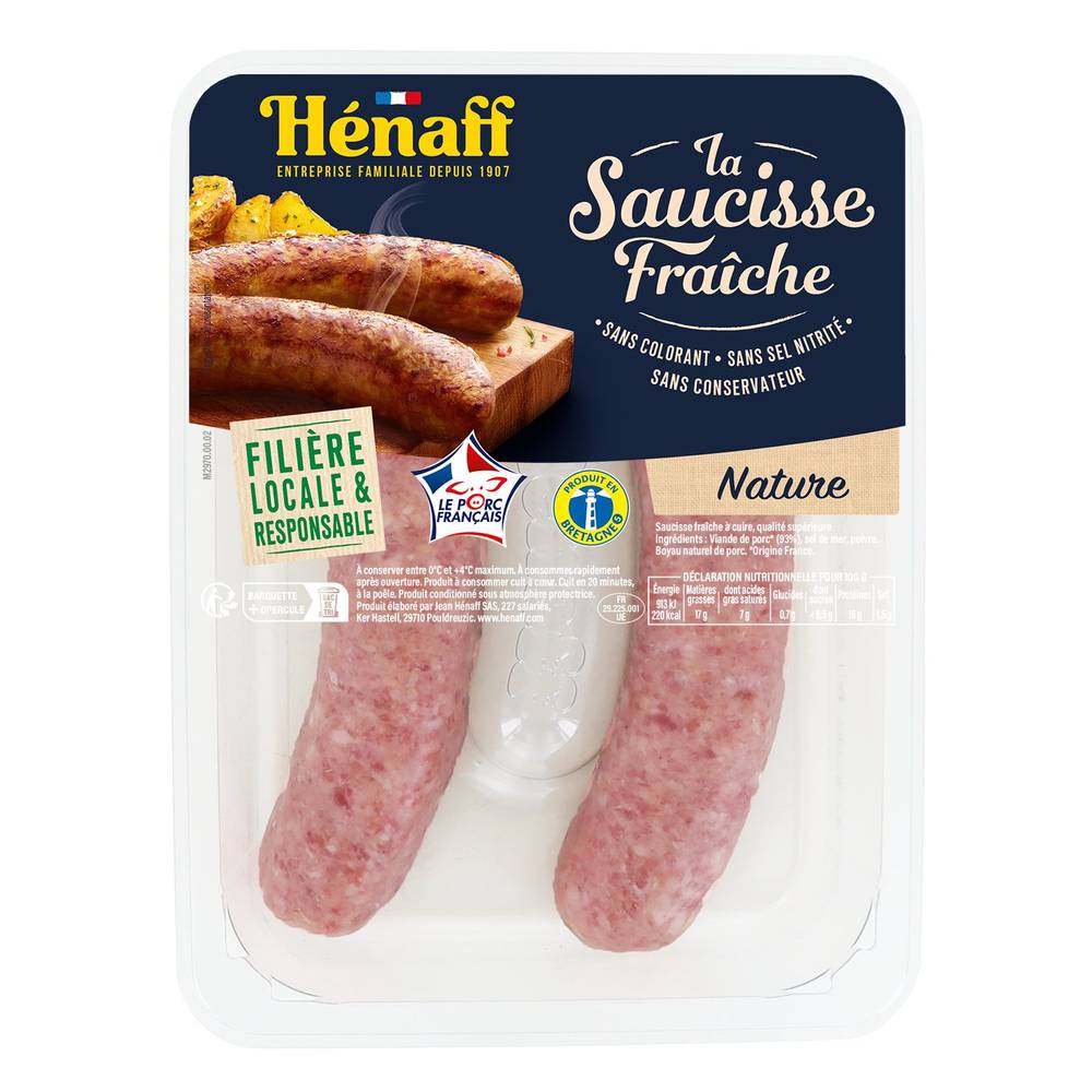 Hénaff - La saucisse nature (2)