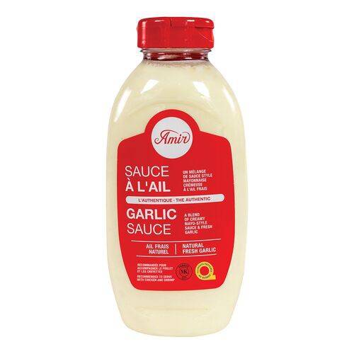 Amir sauce à l'ail (170 g) - the authentic garlic sauce (350 ml)