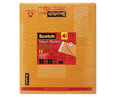 Scotch Poly Bubble Smart Mailers (8.5 in x 11 in)