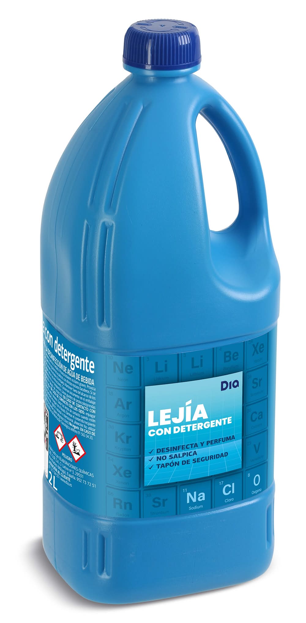 Lejía Con Detergente Dia Garrafa 2 L