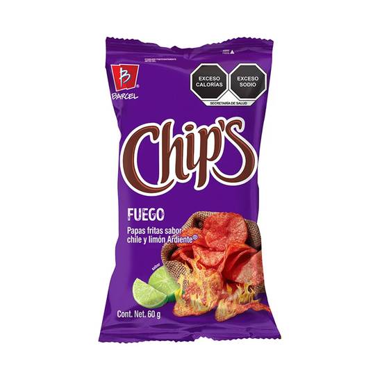 CHIPS FUEGO 60G
