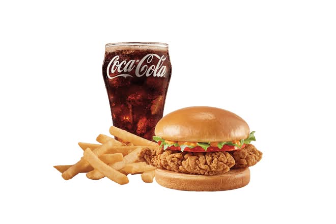 Spicy Chicken Strip Sandwich Combo