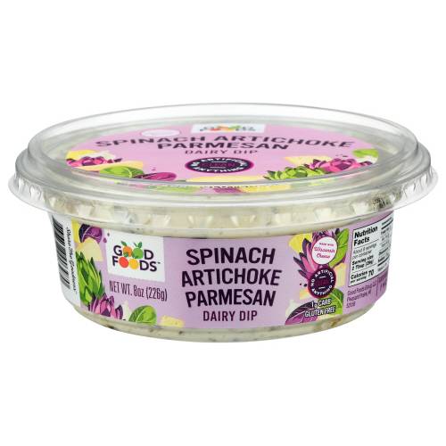 Good Foods Spinach Artichoke Parmesan Dip
