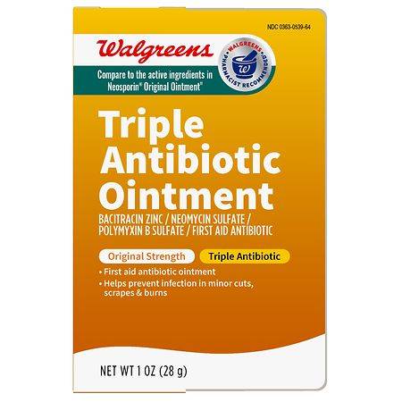 Walgreens Triple Antibiotic Ointment