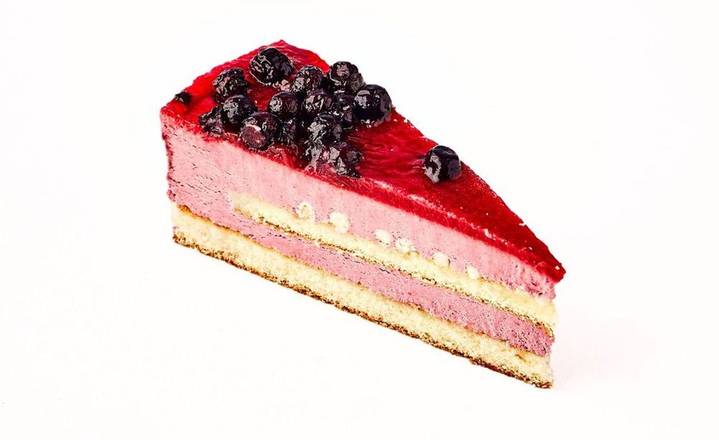 Italian Blueberry Mousse Cake