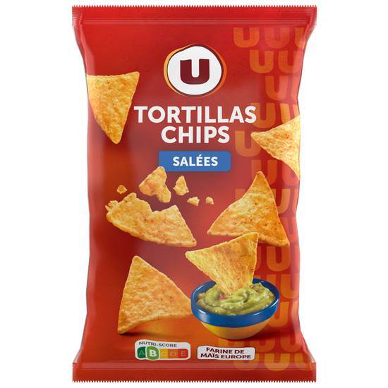 Les Produits U - Chips de tortillas (salées)