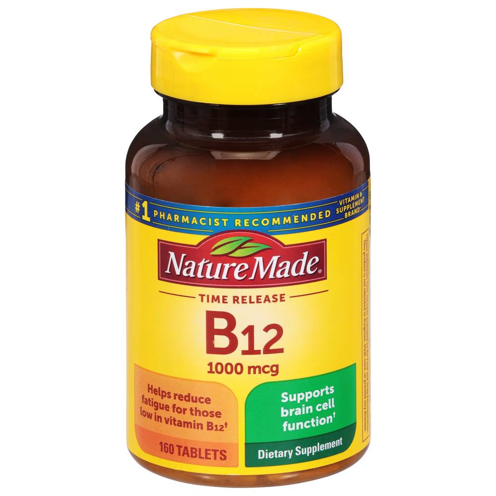 Nature Made Time Release Vitamin B12 1000 Mcg (160 ct)