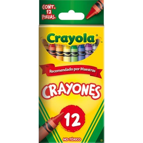 Crayola crayones estándar surtidos (caja 12 piezas)