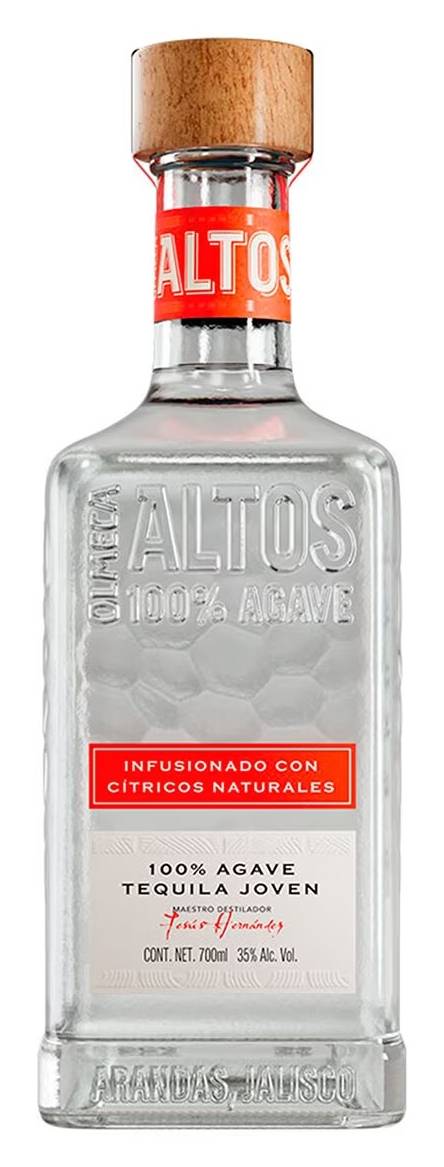 Olmeca Altos · Tequila joven infusionado con cítricos (700 ml)