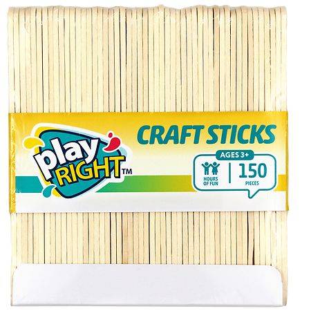 Playright Craft Sticks - 150.0 ea