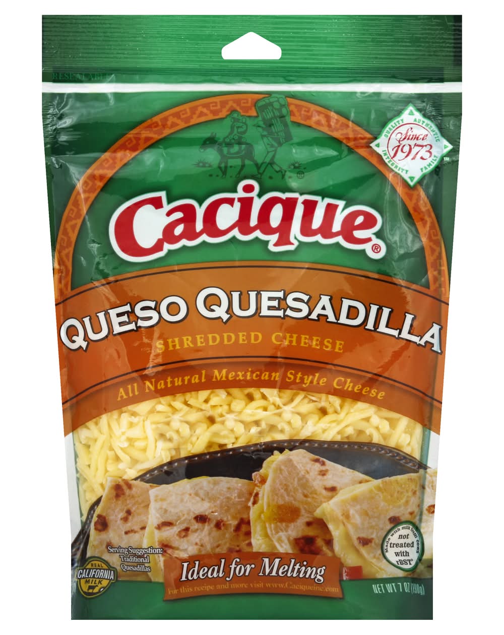 Cacique Queso Quesadilla Shredded Cheese (7 oz)
