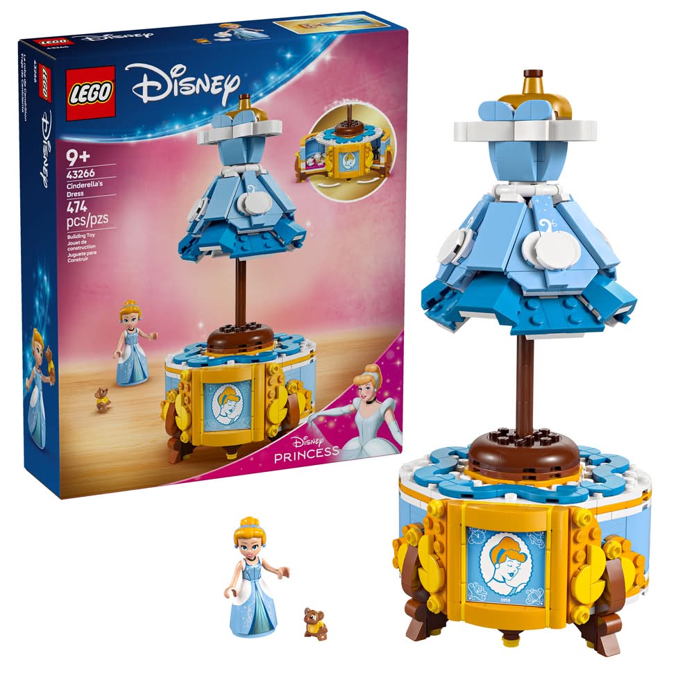 Disney Princess Cinderella's Dress Toy 9+yrs (474 ct)