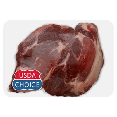 Jewel-Osco Usda Choice Beef Chuck Eye Steak Boneless