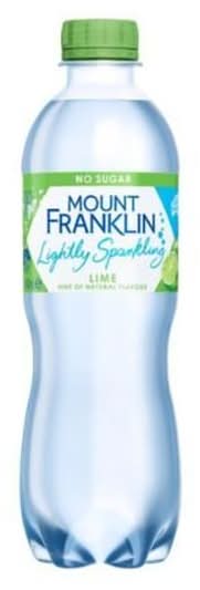 Mt Franklin Sparkling Lime 450ml