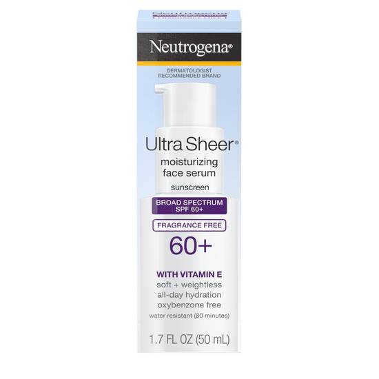 Neutrogena Ultra Sheer Moisturizing Serum - Vitamin E, 1.7 fl oz