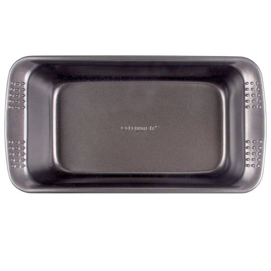 Celebrate It Kensington Loaf Pan, Dark Gray