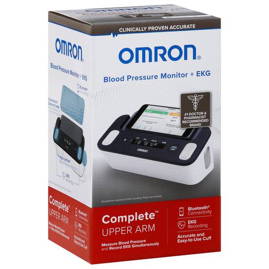 Omron Complete Upper Arm Blood Pressure Monitor + Ekg