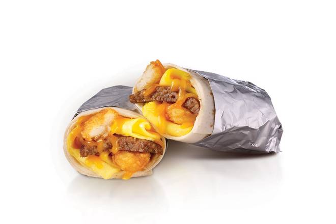 Homestyle Sausage, Egg & Cheese Burrito