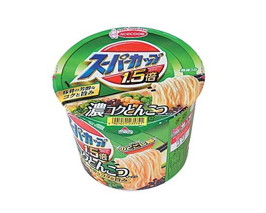 【カップ麺】エース スーパーカップ1.5倍 とんこつ