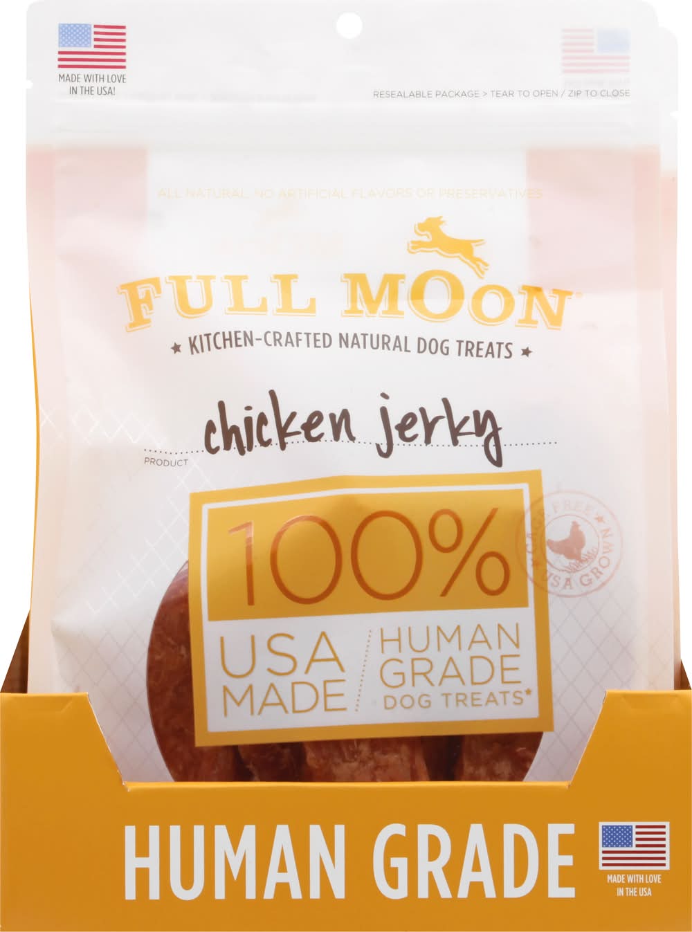 Full Moon Chicken Jerky Natural Dog Treats (12 oz)