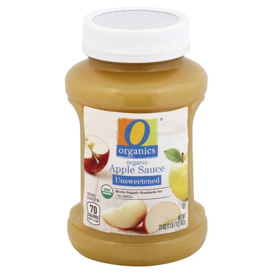 O Organics Organic Apple Sauce Unsweetened