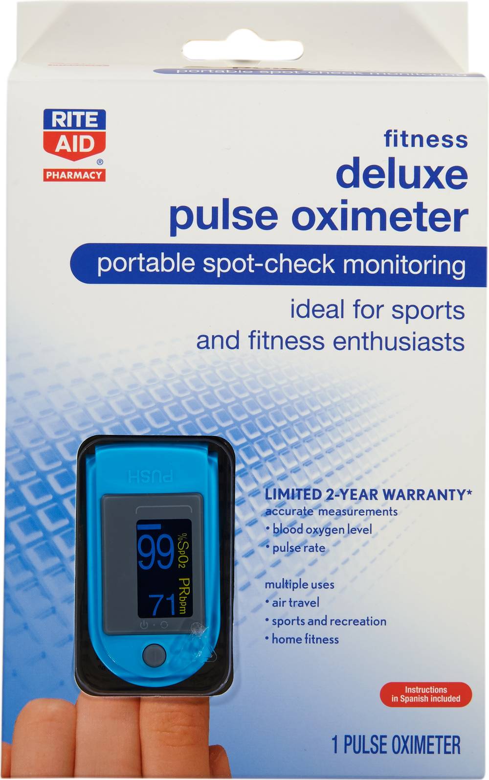 Rite Aid Fitness Deluxe Pulse Oximeter