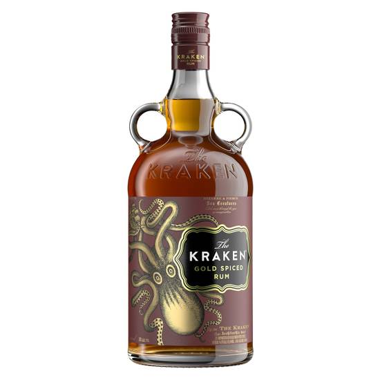 The Kraken Gold Spiced Rum (750 ml)