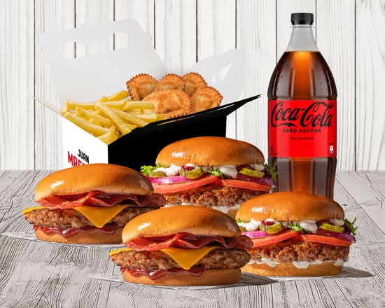Mega Combo Smashter Burgers