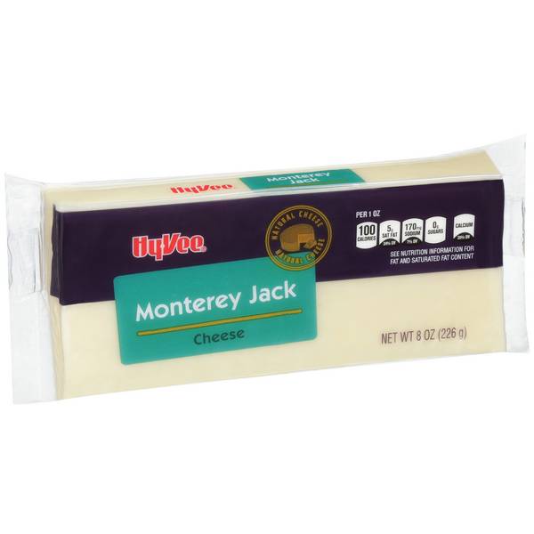 Hy-Vee Monterey Jack Cheese Brick
