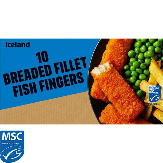 Iceland Breaded Fish Fillet Fingers