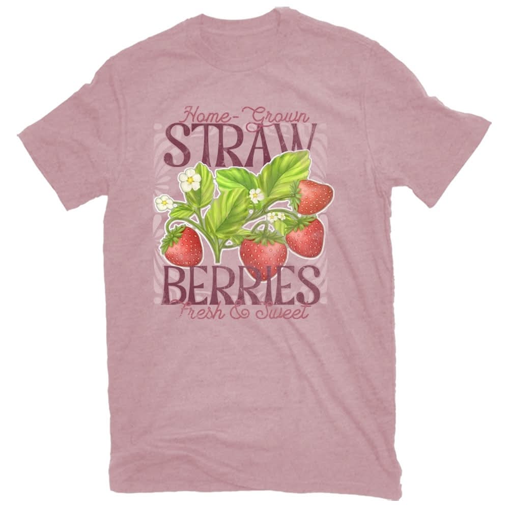 Women's Pink Light weight Knit Short sleeve Graphic T-shirt ( M )