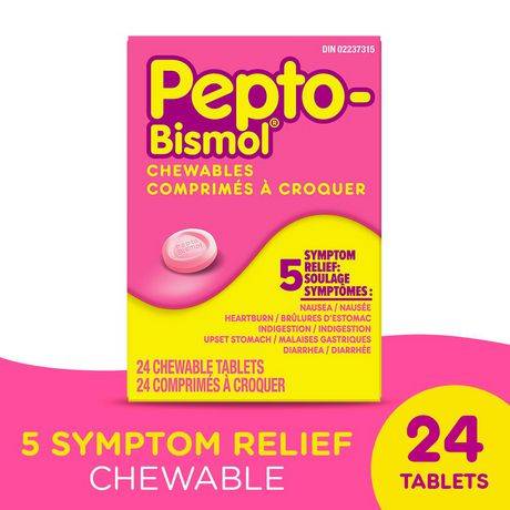 Pepto Bismol Tb Chewable 24 Pk (24.0 pk)