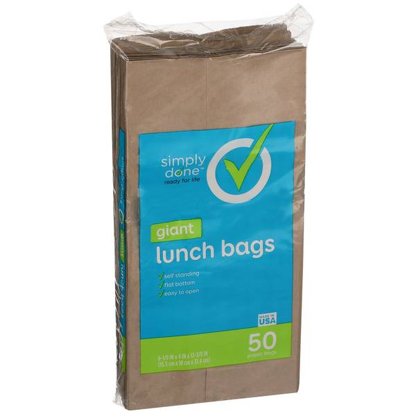 Simply Done Giant Lunch Bags