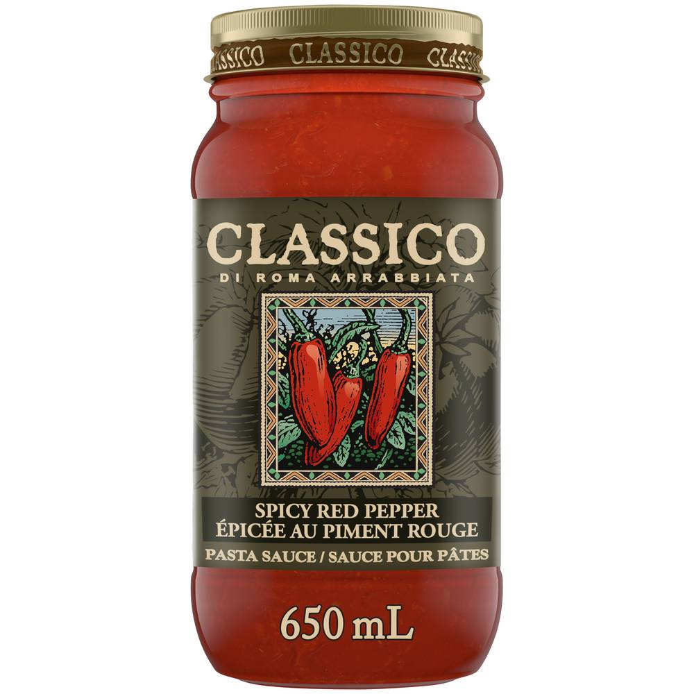 Classico Spicy Red Pepper Pasta Sauce (650 ml)