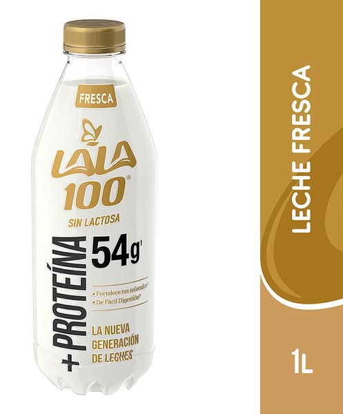 Lala 100 · Leche fresca sin lactosa +proteína (1 L)