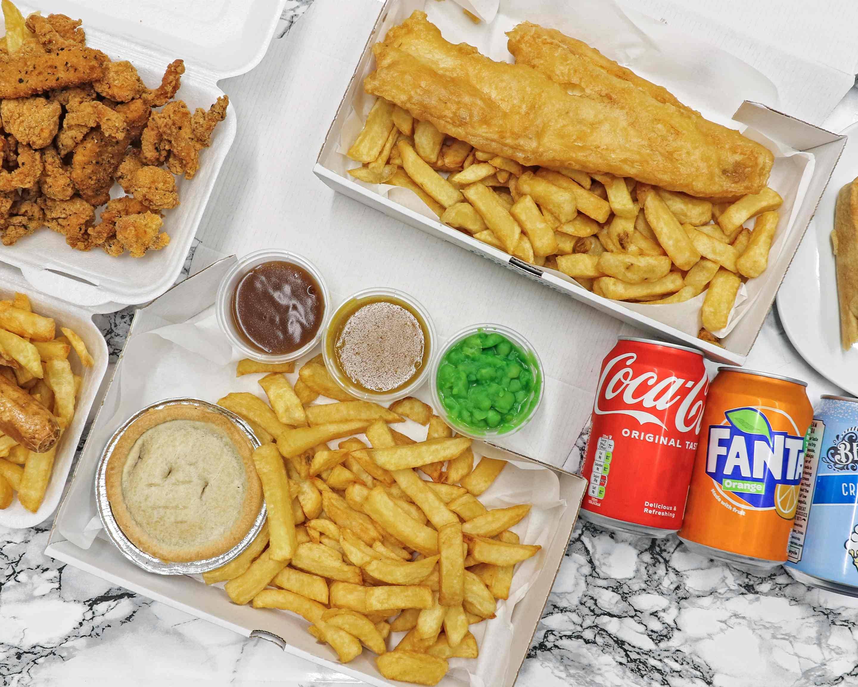 Simply Fish & Chips Menu - Takeaway in Manchester | Delivery Menu ...