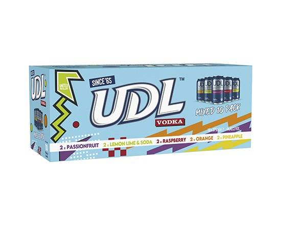 UDL Mixed 10 Pack Can 10x375mL