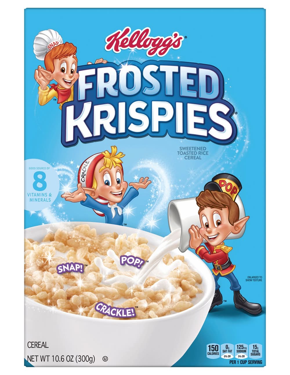 Kellogg's Frosted Krispies Sweetened Toasted Rice Cereal (10.6 oz)