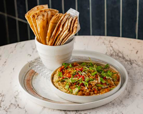 HOUMOUS & FLATBREAD (VE)
